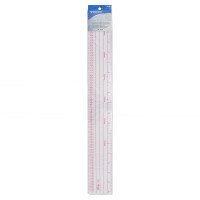 Westcott Graphic Arts Pica Ruler 18 Transparent Ga91