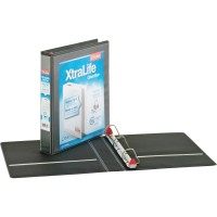 Cardinal Xtralife Clearvue Locking Slantd Binders 1 12 Binder Capacity Letter 8 12 X 11 Sheet Size 375 Sheet Capacity