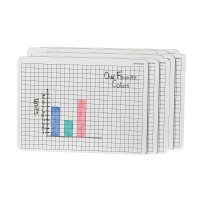 Hand2Mind Doublesided Centimeter Grid White Boards For Students Grid Board For Graphing Dry Erase Boards Portable Whiteboard