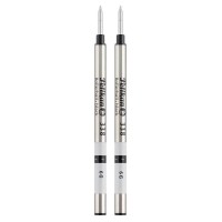 Pelikan 338 Fine Rollerball Refill Black Pack Of 2