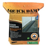 Quick Dam Qd652 5 Barrier Water Flood Dam Bags 2 Pack Black