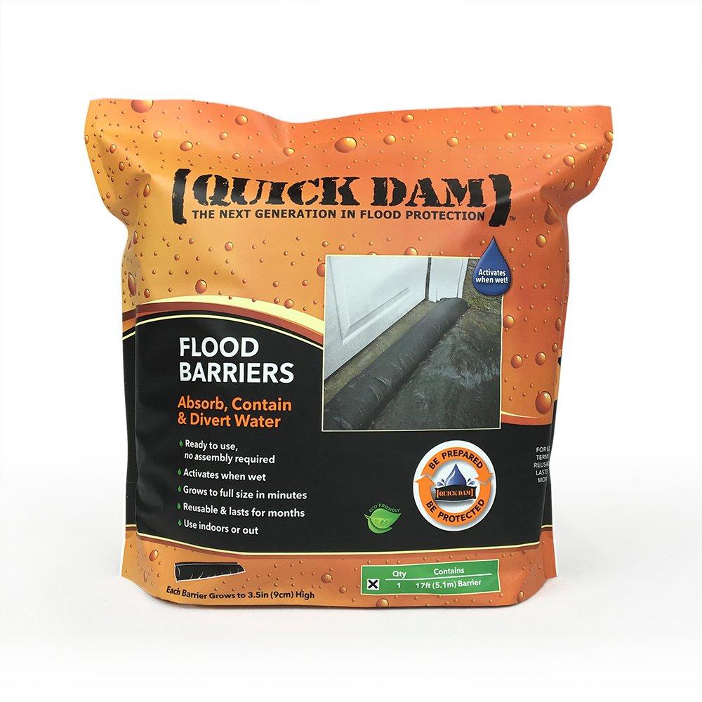 Quick Dam Qd6171 Flood Barriers 1 Pack Black