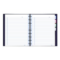 Blueline Miraclebind Notebook 1Subject Mediumcollege Rule Purple Cover 75 925 X 725 Sheets