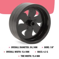 Pitsco Dragster Rear Gtrx Wheels Pack Of 100