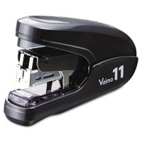 Max Hd11Flkbk Flat Clinch Light Effort Stapler 35Sheet Capacity Black