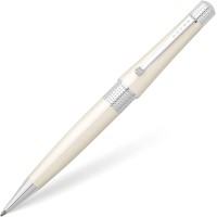 Cross Beverly Refillable Ballpoint Pen Medium Ballpen Includes Premium Gift Box Pearlescent White Lacquer