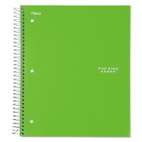 Five Star Spiral Notebook 3 Subject College Ruled Paper 150 Sheets 11 X 812 Color Selected For You 1 Count 06050