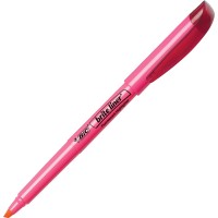 Bic Brite Liner Highlighters Pink Box Of 12