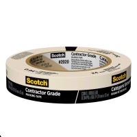 Scotch Contractor Grade Masking Tape 094 Inches By 601 Yards 540 Yards Total 2020 9 Rolls