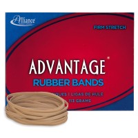 Alliance Rubber 26339 Advantage Rubber Bands Size 33 14 Lb Box Contains Approx 150 Bands 3 12 X 18 Natural Cre