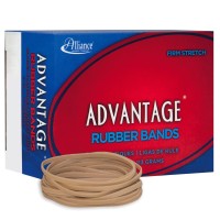 Alliance Rubber 26339 Advantage Rubber Bands Size 33 14 Lb Box Contains Approx 150 Bands 3 12 X 18 Natural Cre