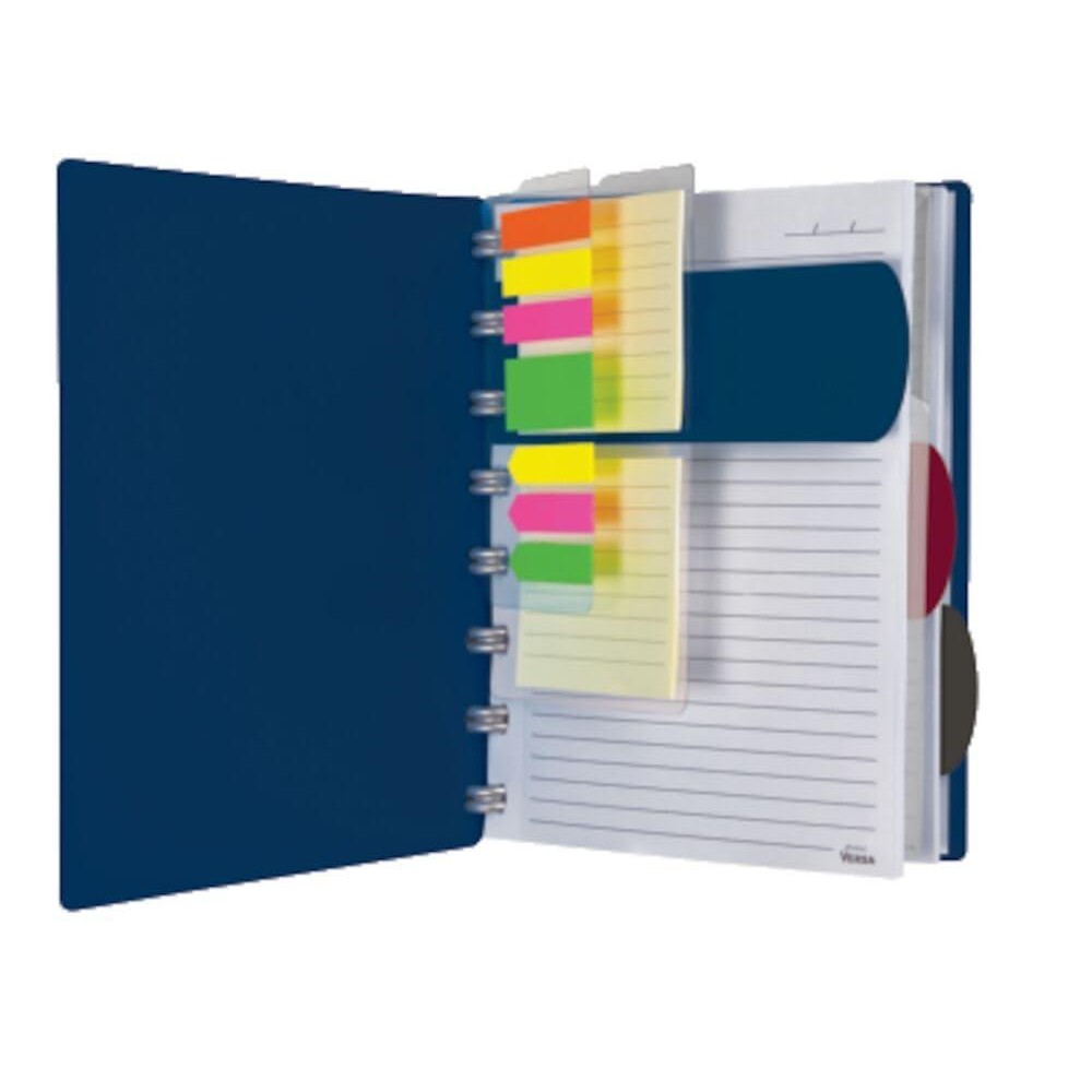 Ampad Versa Crossover Notebook 6 X 9 Inch Size Wideruled Navy 60 Sheets 25635