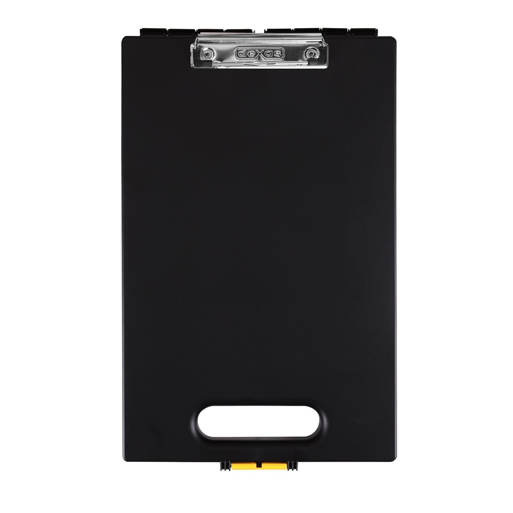 Dexas Clipcase Storage Clipboard With Handle Black