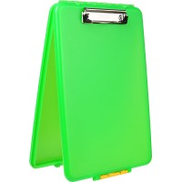 Dexas Slimcase Storage Clipboard Lime Green 135 X 95