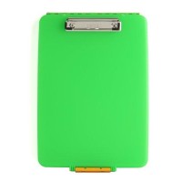 Dexas Slimcase Storage Clipboard Lime Green 135 X 95