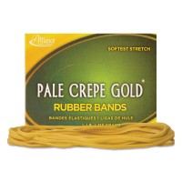 Alliance 21405 Pale Crepe Gold Rubber Bands Sz 117B 7 X 18 1Lb Box