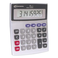 Innovera 15927 Portable Minidesk Calculator 8Digit Lcd Ivr15927