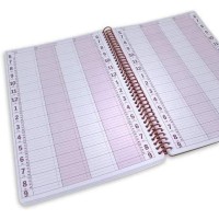 Notebook Planner 4 Column Appointment Book Large 85 X 135 Undated 2024 Planner Daily Hourly Planner In 15 Minute Inc