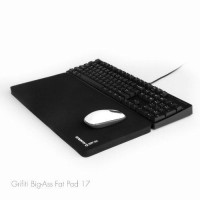 Grifiti Fat Wrist Pad 17 X 8 X 075 Inches Is An Extra Wide Wrist Rest For Standard And 10Key Mechanical Keyboards And Works As