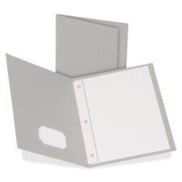 Oxford Letter Recycled Pocket Folder 8 12 X 11 3 Fasteners 12 Fastener Capacity For Folder 2 Inside Front Back Poc