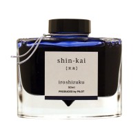 Pilot Bottle Ink Iroshizuku Shinkai Blue 50 Milliliters