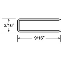 Staples 24220 916 With Divergent Points 5000 Per Package