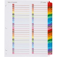 Cardinal Onestep Printable Dividers