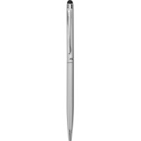 Zebra Pen Styluspen Twist Retractable Ballpoint Pen Fine Point 07Mm Black Ink Silver Barrel 1Count