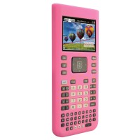 Guerrilla Tinspirepinksc Silicone Case For Texas Instruments Ti Nspire Cxcx Cas Graphing Calculator Pink