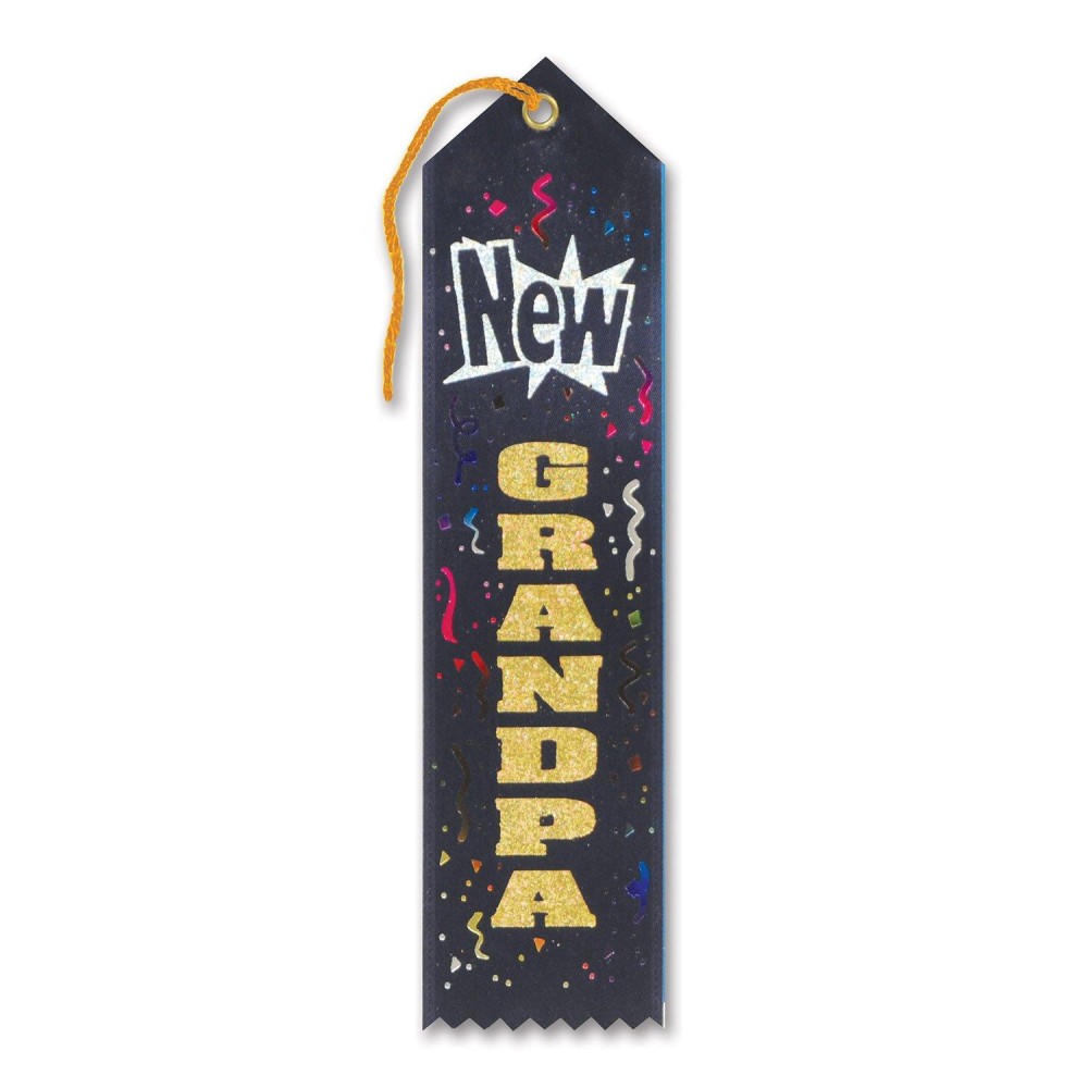 New Grandpa Award Ribbon