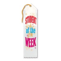 Student Of The Week Award Ribbon