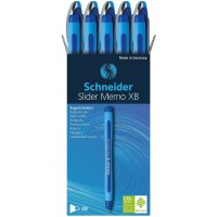 Schneider Slider Memo Stick Extrabold 10 Pack Blue Stw150203