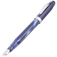 Luxury Brands Noodlers Ahab Fountain Pen Lapis Inferno 15020