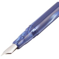 Luxury Brands Noodlers Ahab Fountain Pen Lapis Inferno 15020