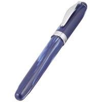 Luxury Brands Noodlers Ahab Fountain Pen Lapis Inferno 15020