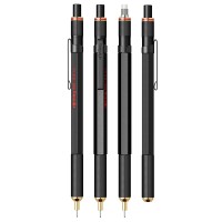 Rotring 800 Mechanical Pencil 05 Mm Black Metal Barrel