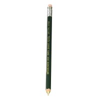 Ohto Mechanical Pencil Wood Sharp With Eraser 05Mm Green Body Aps280Egreen