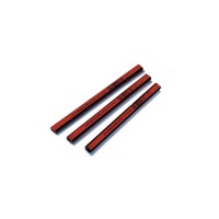 Dixon Oriole Carpenter Pencil Medium Black Lead Red Barrel Dozen