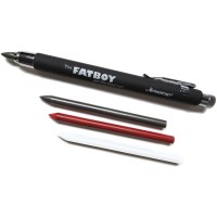 Fastcap Fatboy Mechanical Carpenter Pencil With Eraser Clip Perfect For Architecture Supplies And Construction Tools For Hom