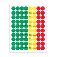 Hygloss Products Visual Behavior Stickers Incentive Stickers For Students Kids Fun Traffic Light Colors Red Yellow Gr