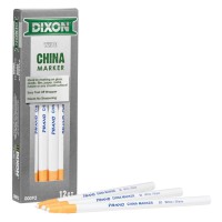 Dixon China Marker White Dozen