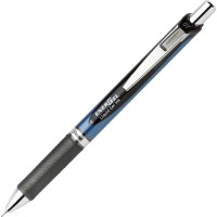 Pentel Energel Rtx Liquid Gel Pen Medium Point 07 Mm Blue Barrel Black Ink