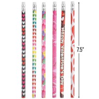 3 Dozen (36) Valentine'S Pencil Assortment