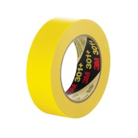 3M 30124 301 Yellow Masking Or Painters Tape 24 Mm Width