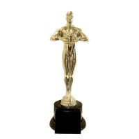 Achievement Gold Toned Award Trophy 10625 With 4 Lines Of Custom Text For Award Ceremonies Party Favors Theme Party Birthd