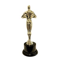 Achievement Gold Toned Award Trophy 10625 With 4 Lines Of Custom Text For Award Ceremonies Party Favors Theme Party Birthd