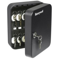 Honeywell 6105 Steel 24 Key Security Box 007Cubic Feet Black