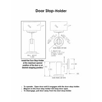 Fpl Modern Door Stopholder And Magnetic Catch Oil Rubbed Bronze