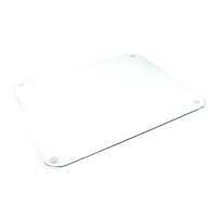 Desktex Pack Of 2 Polycarbonate Rectangular Desk Pads 17 X 22