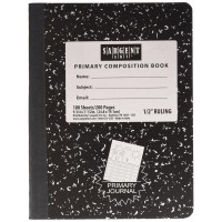 Sargent Art 100Sheet Primary Ruled Composition Book